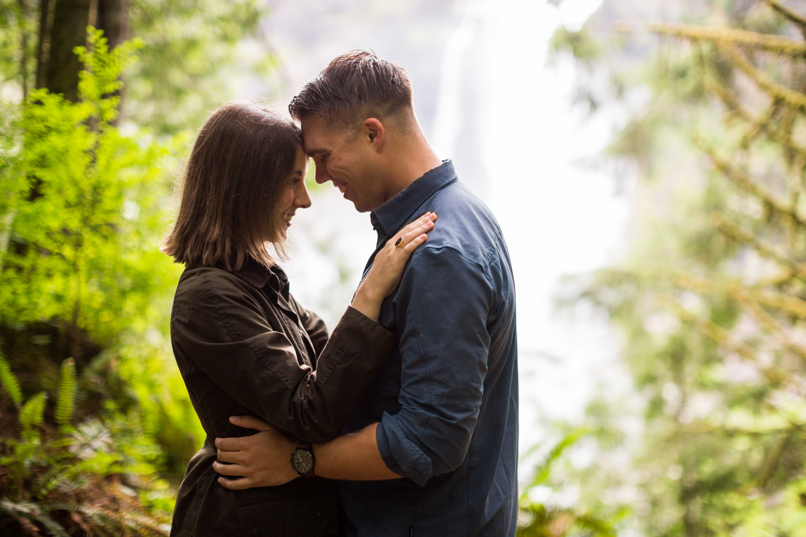 Snoqualmie Falls Proposal Photos